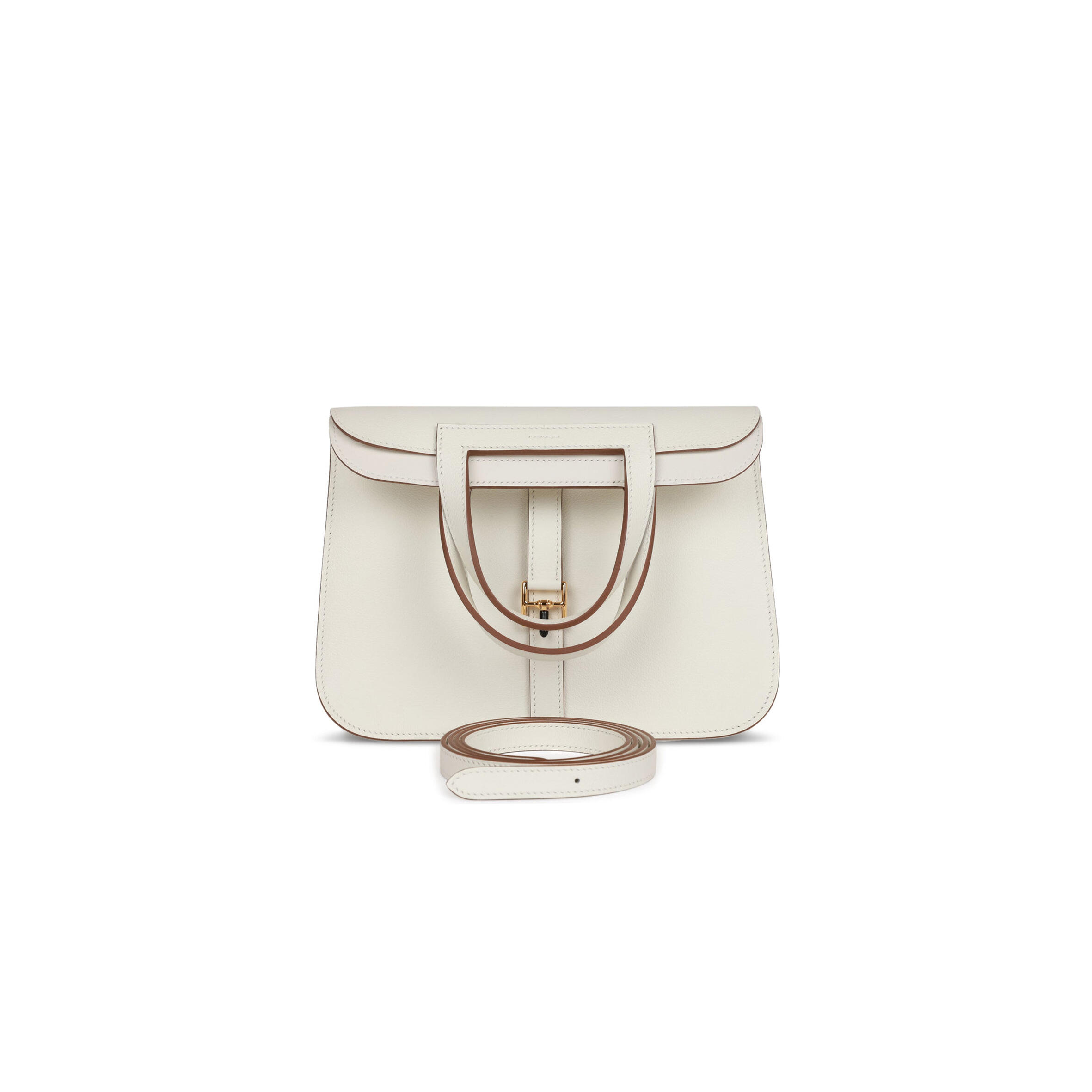 HERMES HALZAN 25 BAG GOLD HARDWARE H082028CC01 (25*17*8cm)